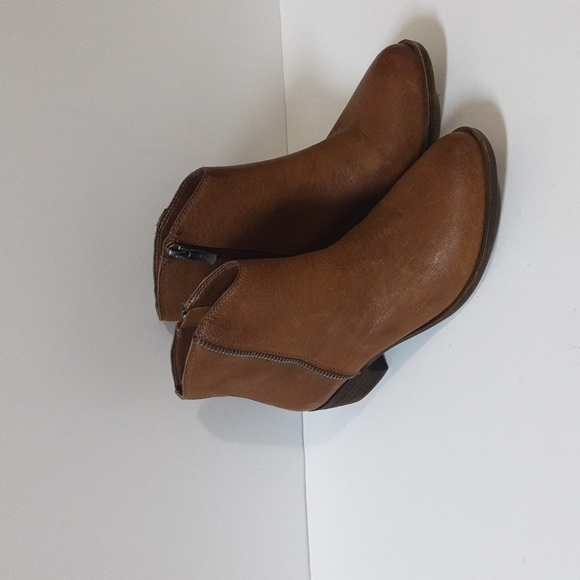 Lucky brand ankle booties women 6M brown leather casual festival retro y3k - Picture 12 of 12